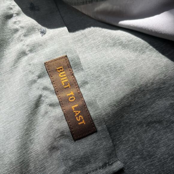 ARIAT Rebar Made Tough Venttek DuraStretch Work Shirt Men's M Vented Stretch - Picture 6 of 12